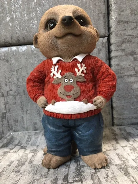 Christmas Meerkat