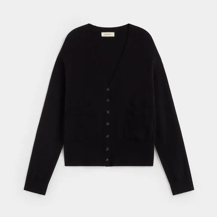 Cocoon Cardigan in Black