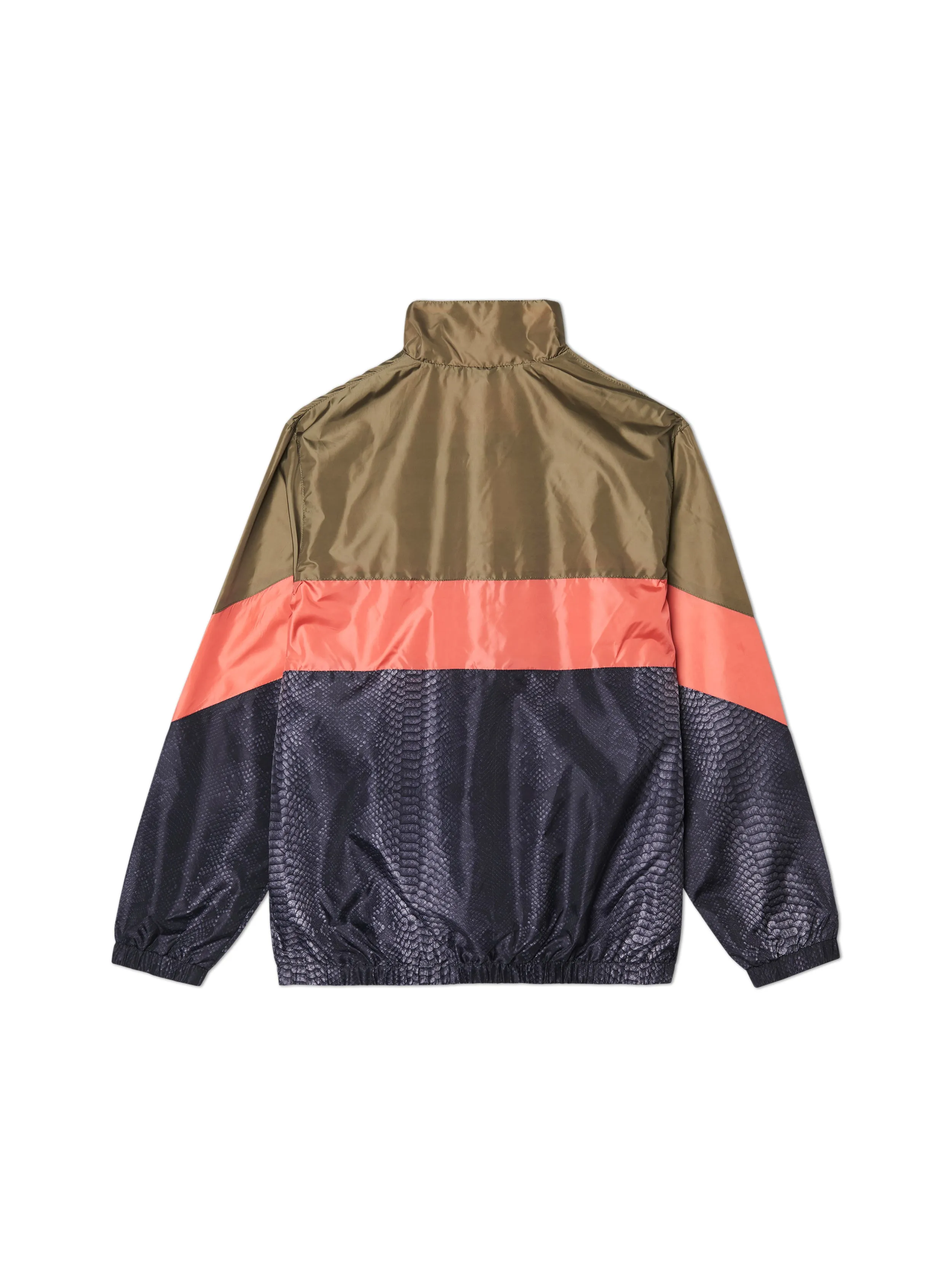 COLORBLOCK SNAKE TRACK JACKET
