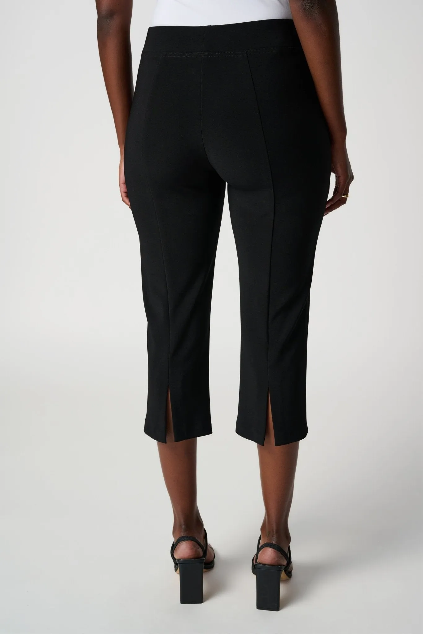 Cropped Classic Straight Pant Style 143105 | Black
