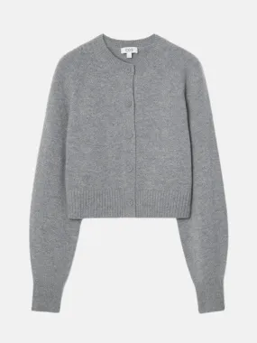Cropped Wool Cardigan