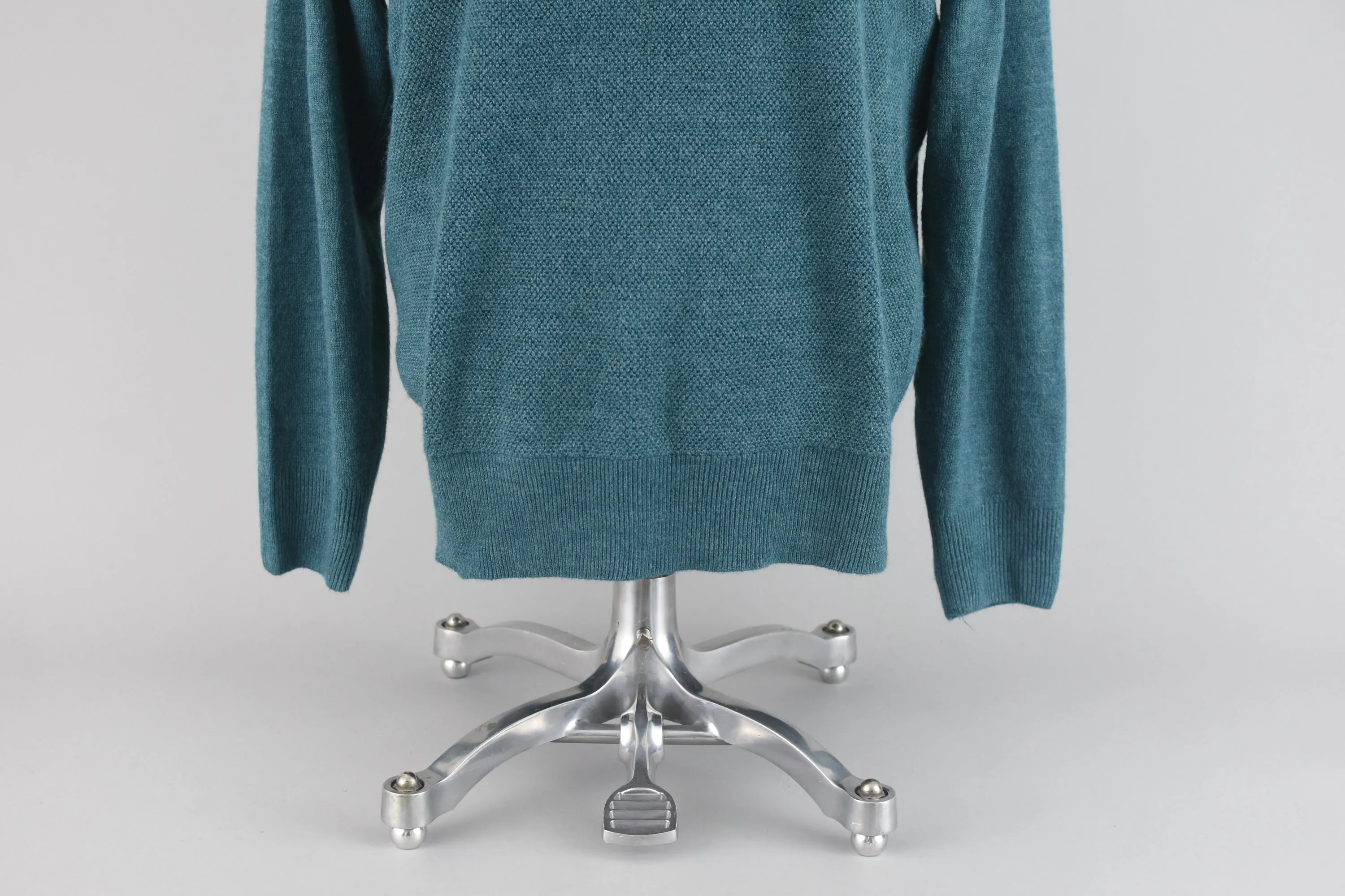 Dockers Teal Acrylic Knit Pullover Sweater Men's Medium