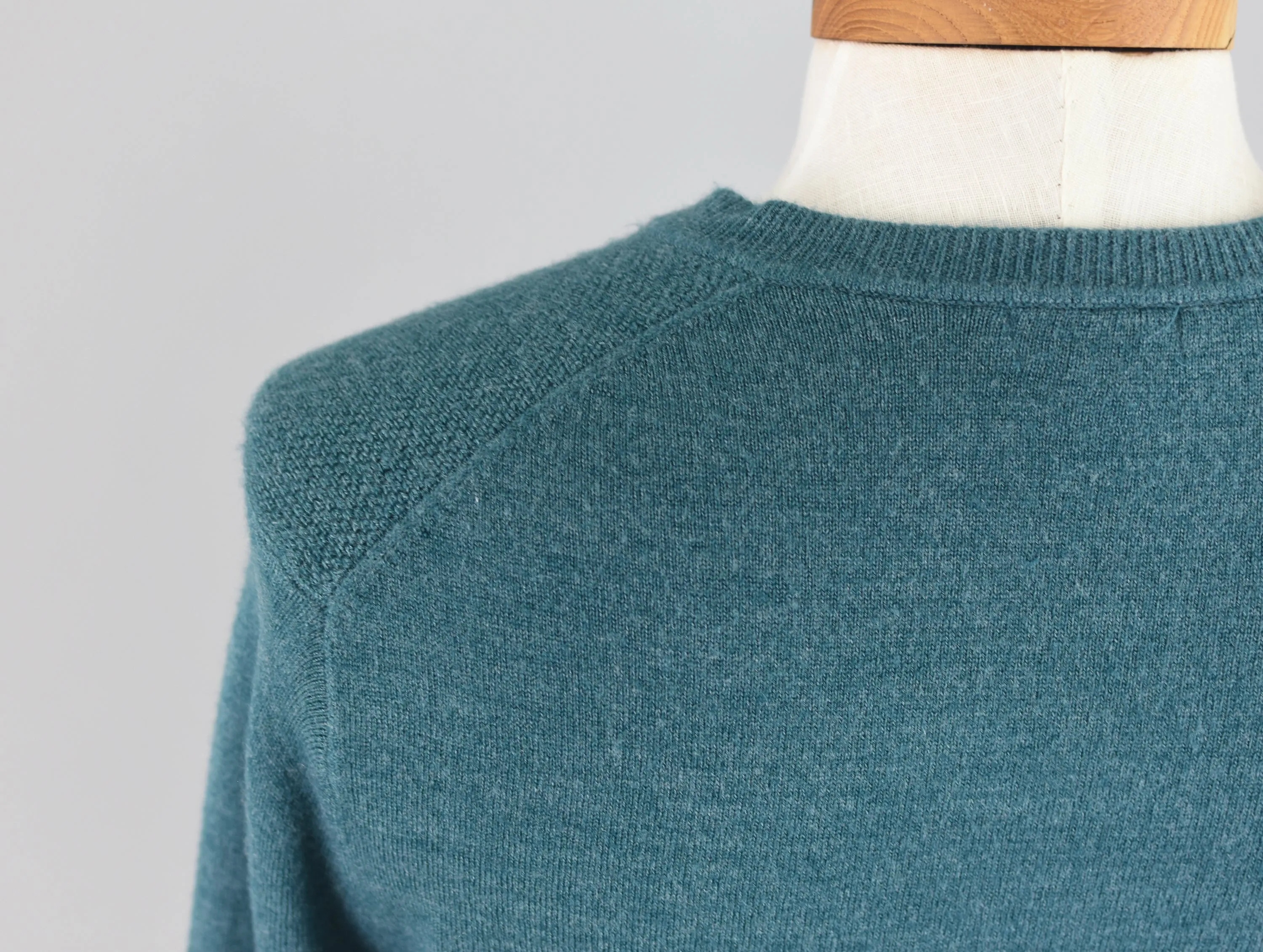 Dockers Teal Acrylic Knit Pullover Sweater Men's Medium