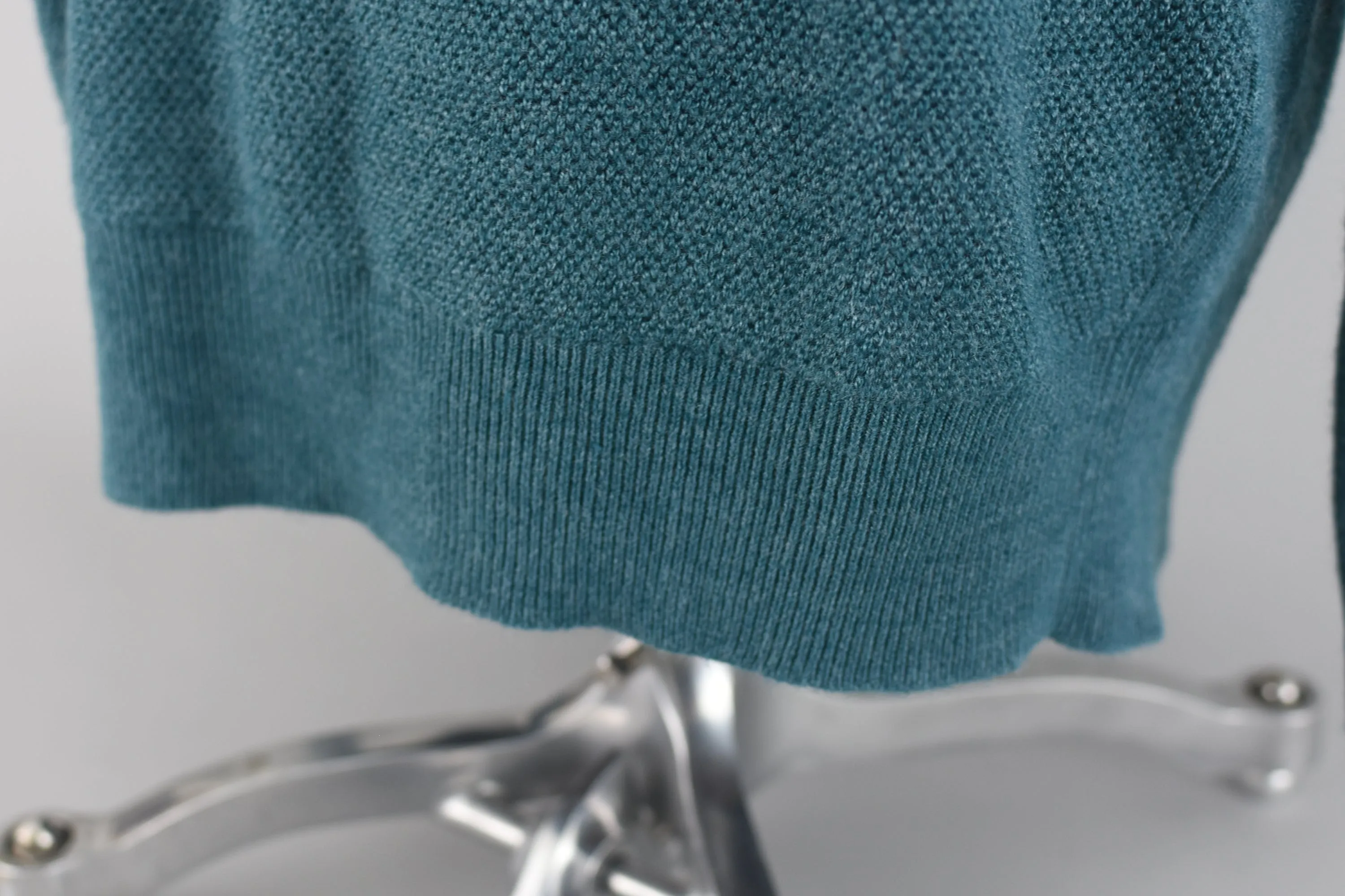 Dockers Teal Acrylic Knit Pullover Sweater Men's Medium