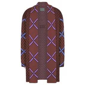 DWAYNE CRANBERRY CARDIGAN