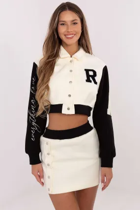 Elegant women's casual style skirt set
