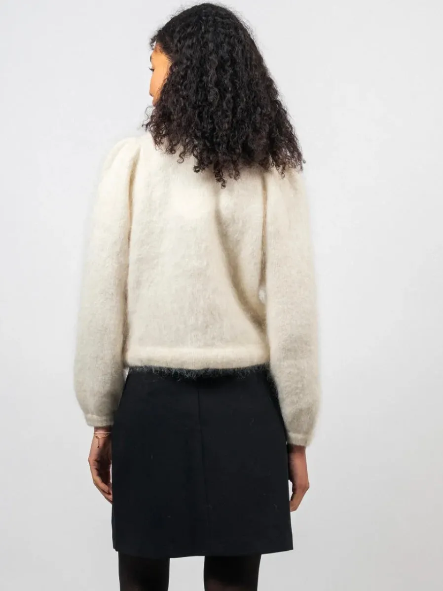 ELLA & IL FRANCA LUX CHUNKY CARDIGAN BLACK