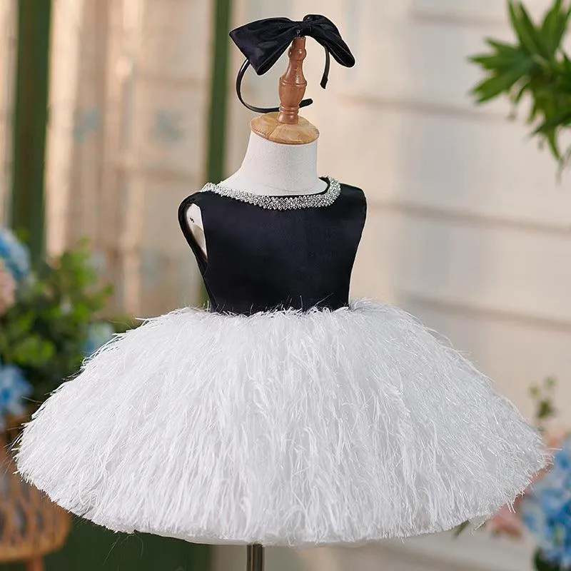 Fairy Tale Feather Princess Dress