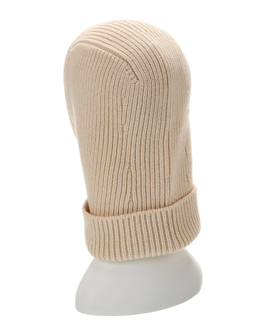 FENDI Ribbed Wool & Cashmere-Blend Balaclava