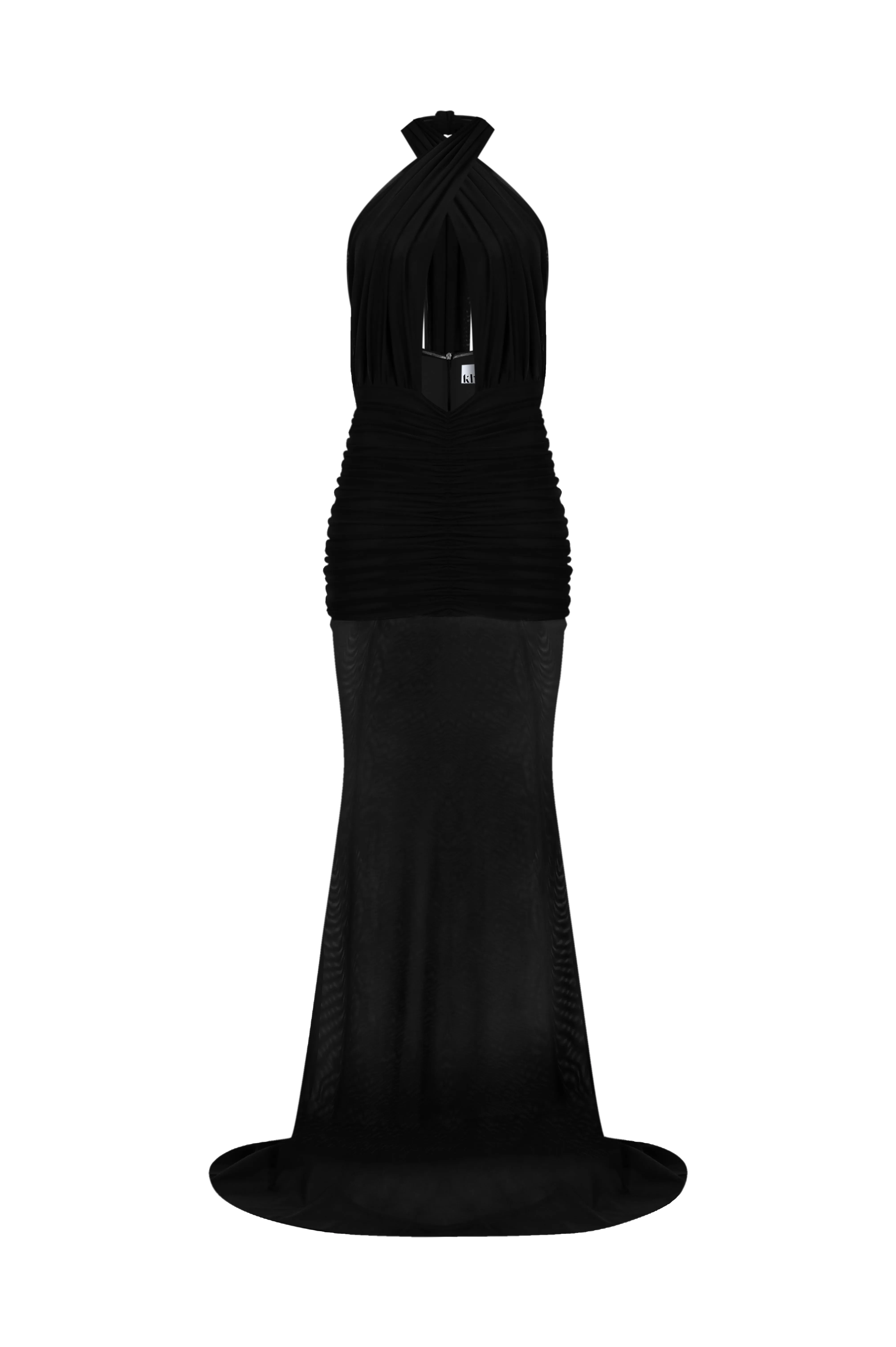 Forbidden Fruit Cut Out Dress in Black
