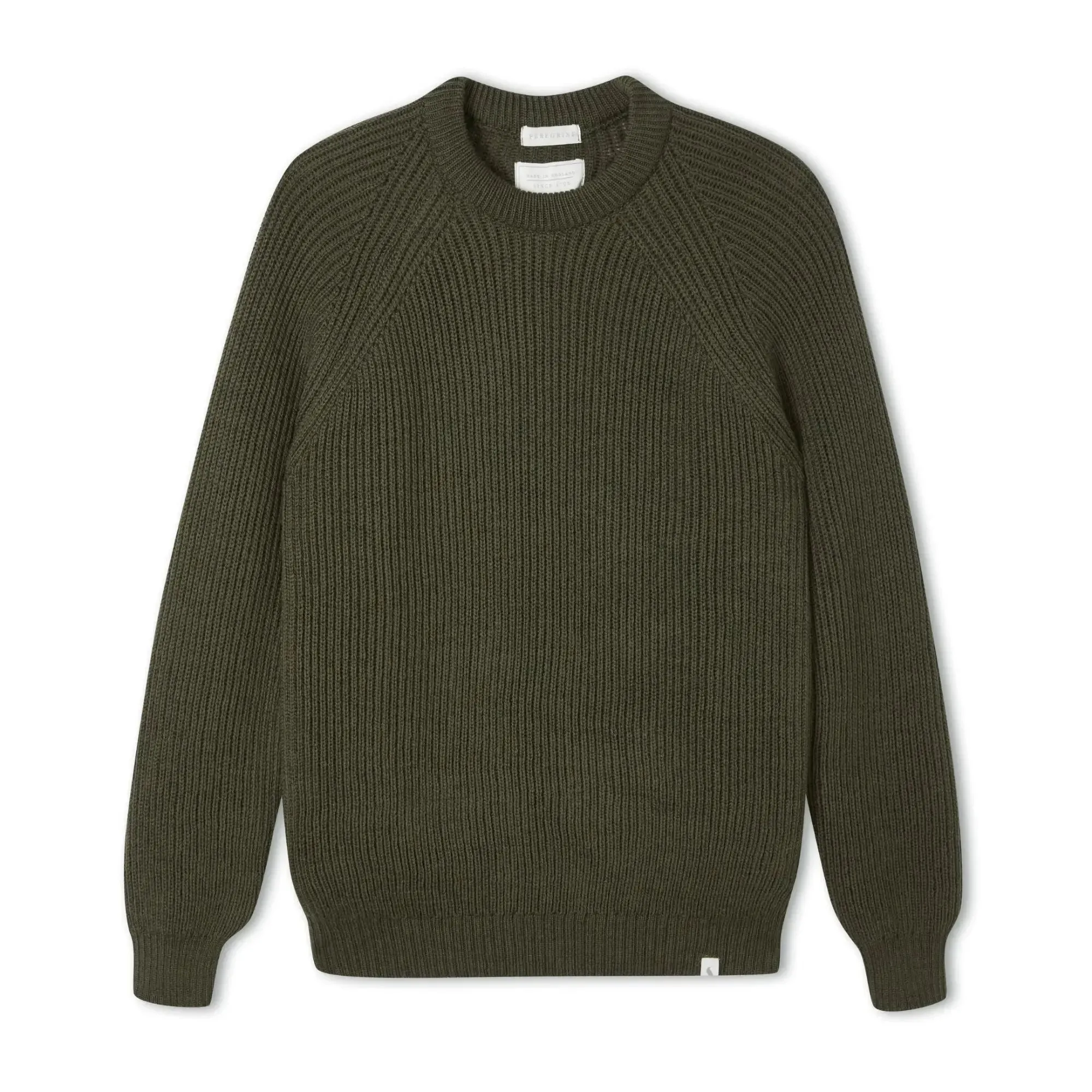 Ford Olive Crew-Neck Jumper