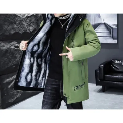 Forpakn - Parka Winterjas Heren – Lang Model met Afneembare Bontkraag en Warme Voering