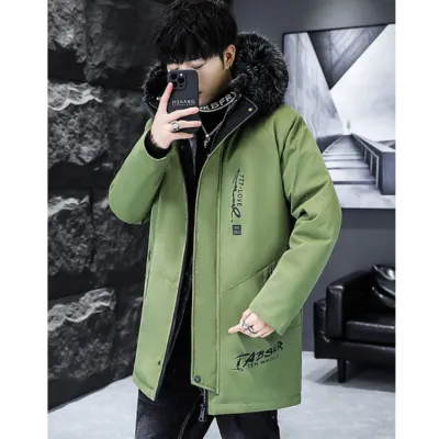 Forpakn - Parka Winterjas Heren – Lang Model met Afneembare Bontkraag en Warme Voering