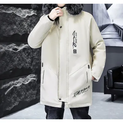 Forpakn - Parka Winterjas Heren – Lang Model met Afneembare Bontkraag en Warme Voering