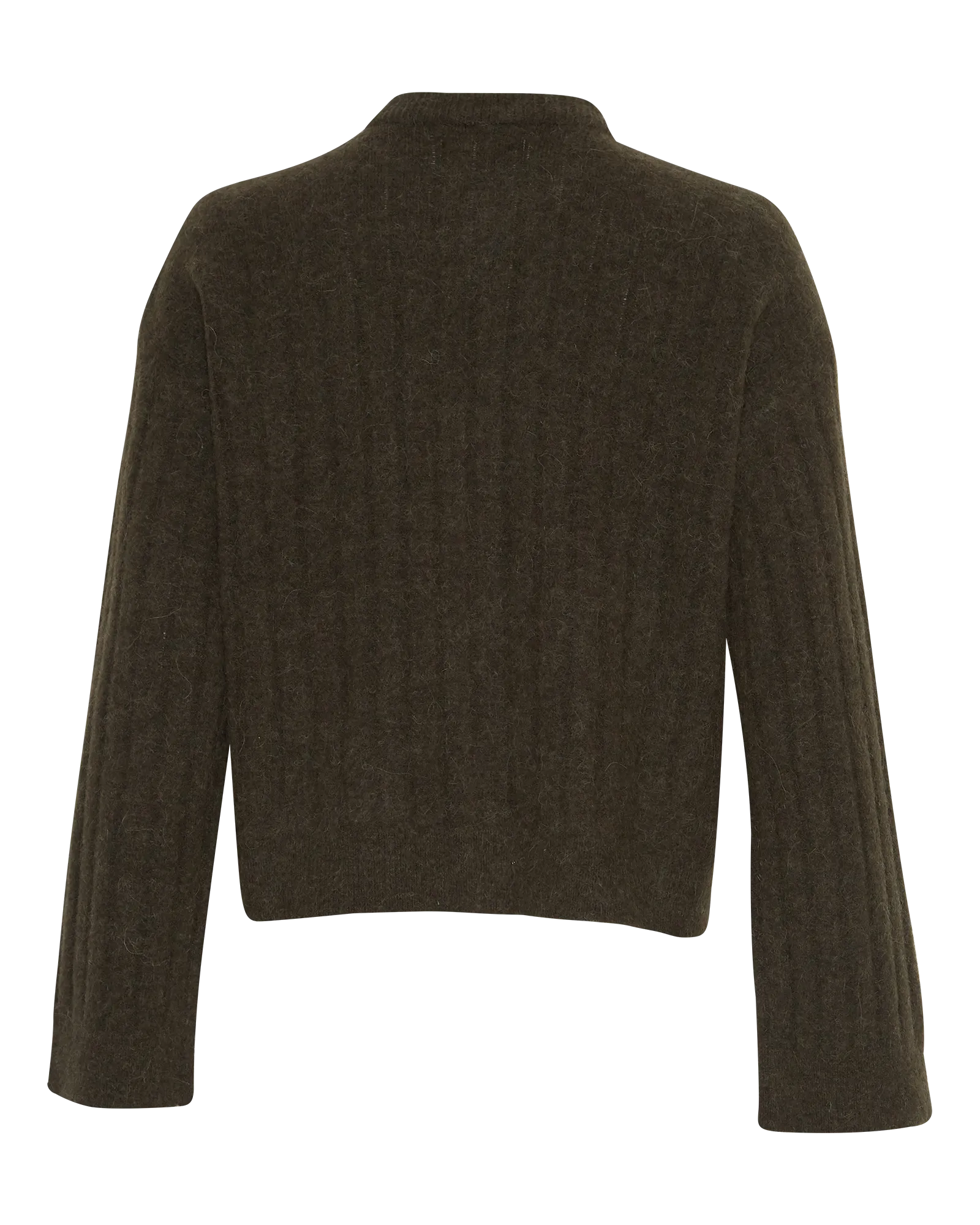 Gertrude Nenaya Zip Cardigan - Forest Night