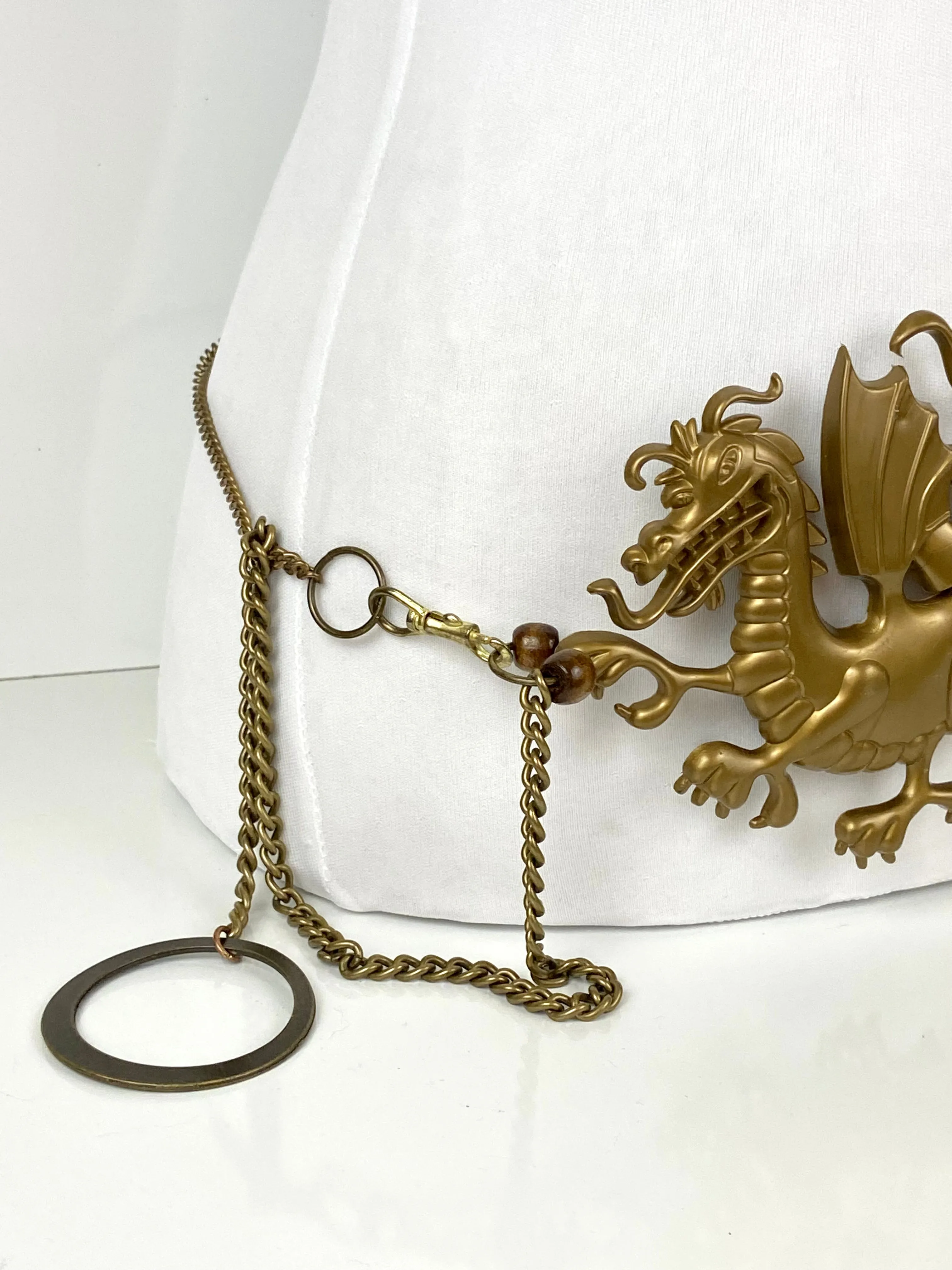 Golden tone dragon 🐉 belt