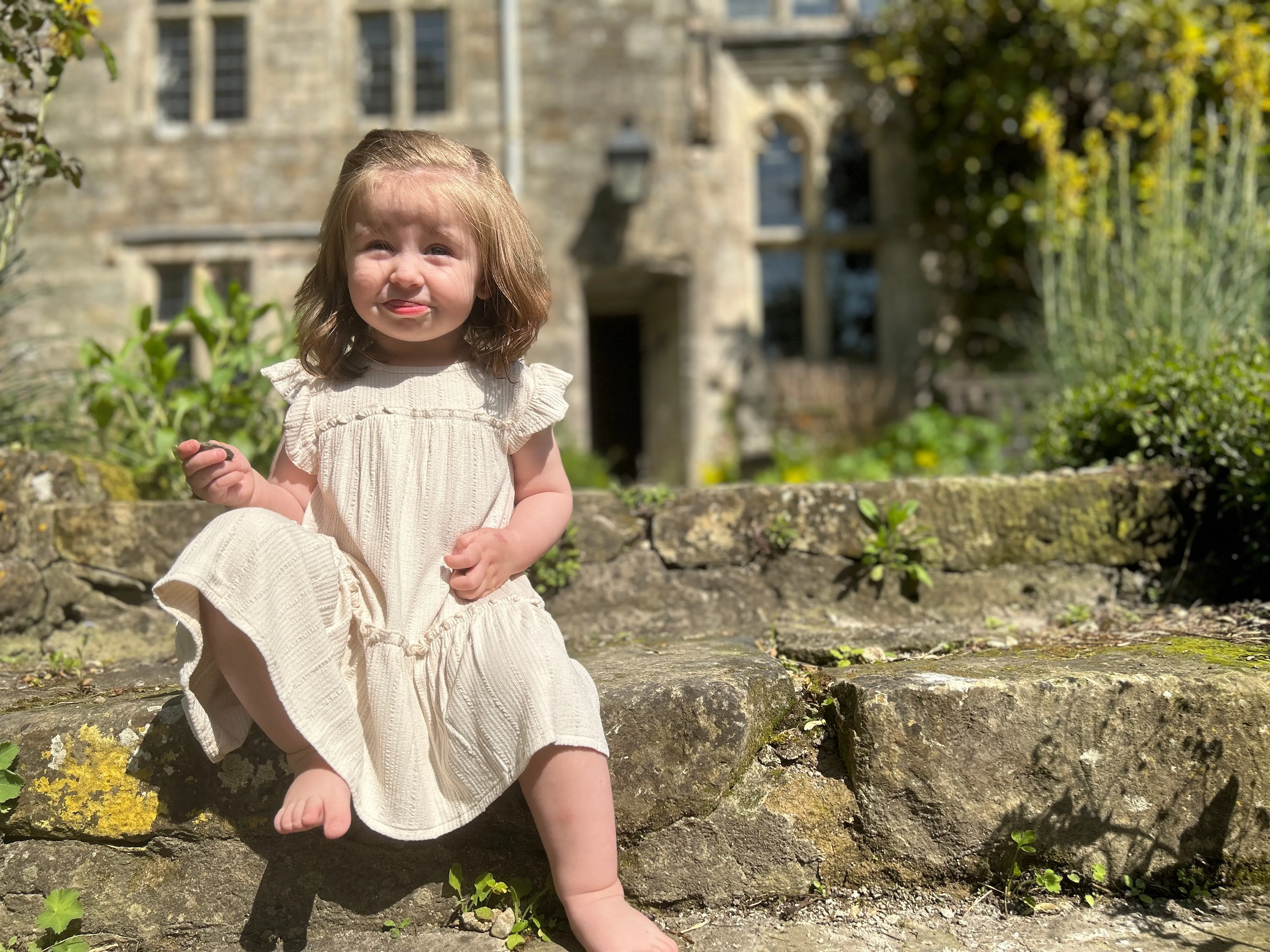 Gracie Dress in Cream