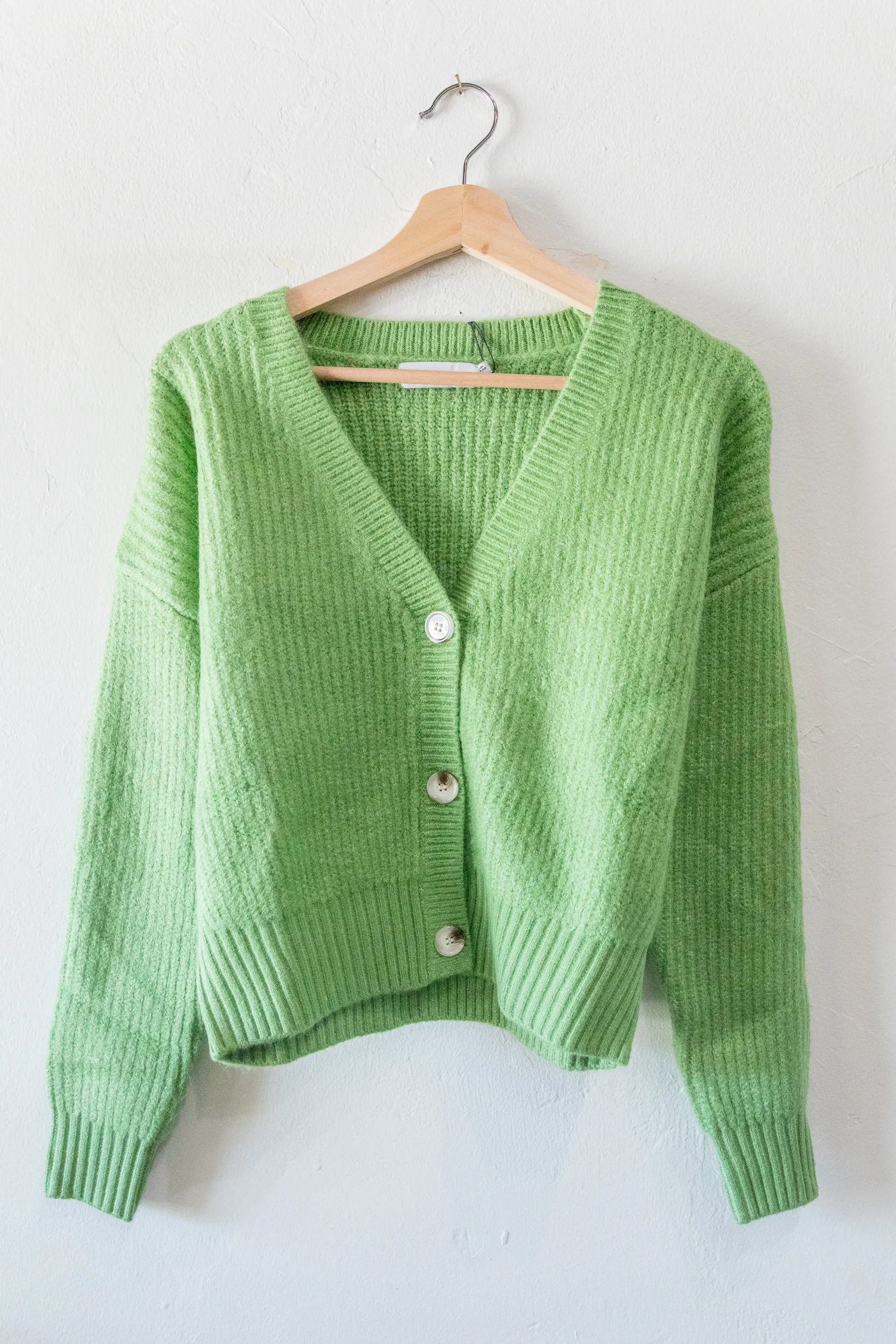 Green Wilma Cardigan
