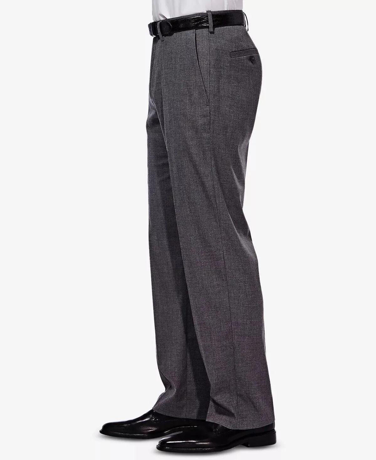 Haggar Mens Classic Fit Dress Suit Pants Grey 36 x 30