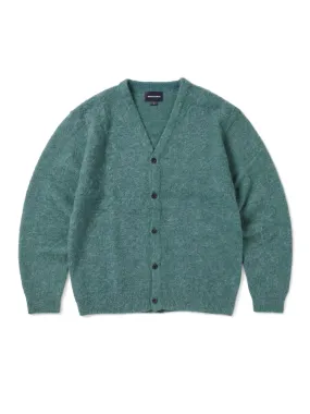 Hairy Knit Cardigan Green / THIS IS NEVER THAT