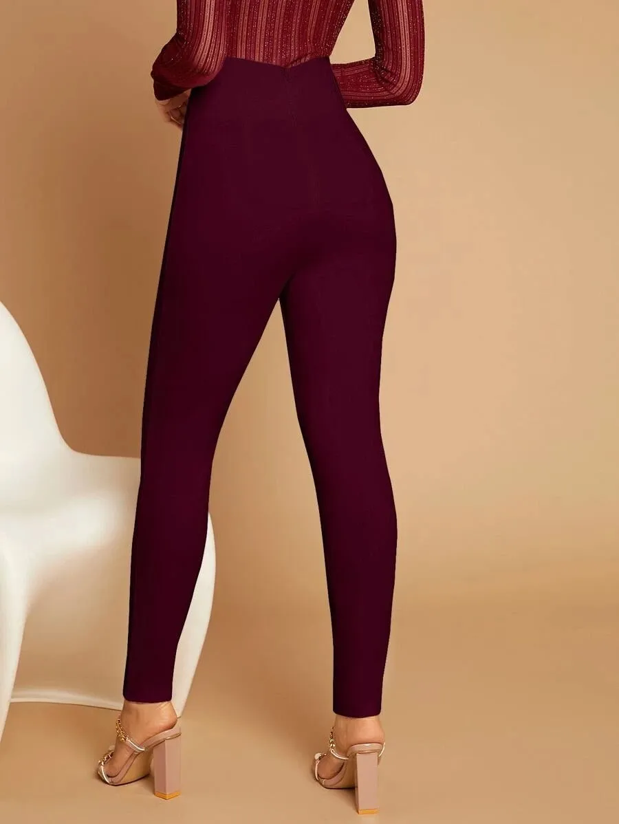 High Waist Skinny Pants