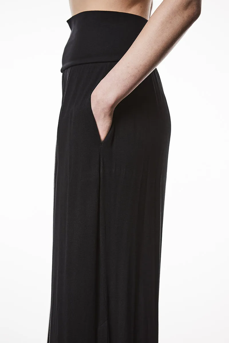 HIGH WAIST WIDE LEG PANTS