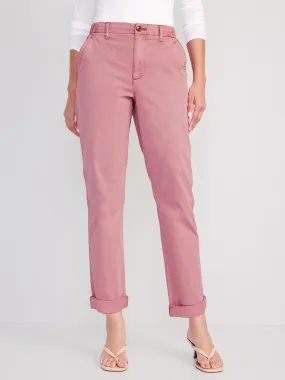 High-Waisted OGC Chino Pants for Women