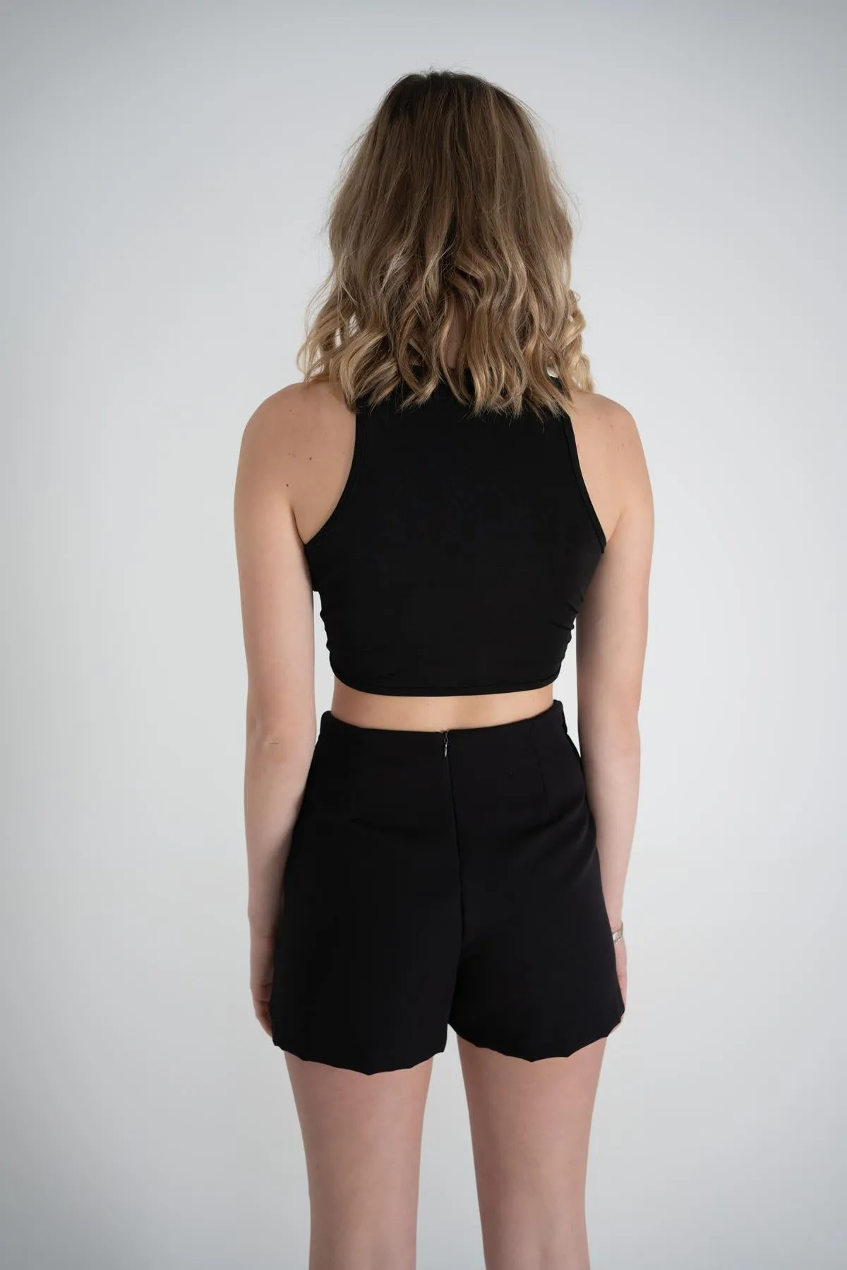 HLLY Women Wren Shorts Skirt Black - Chornomorsk