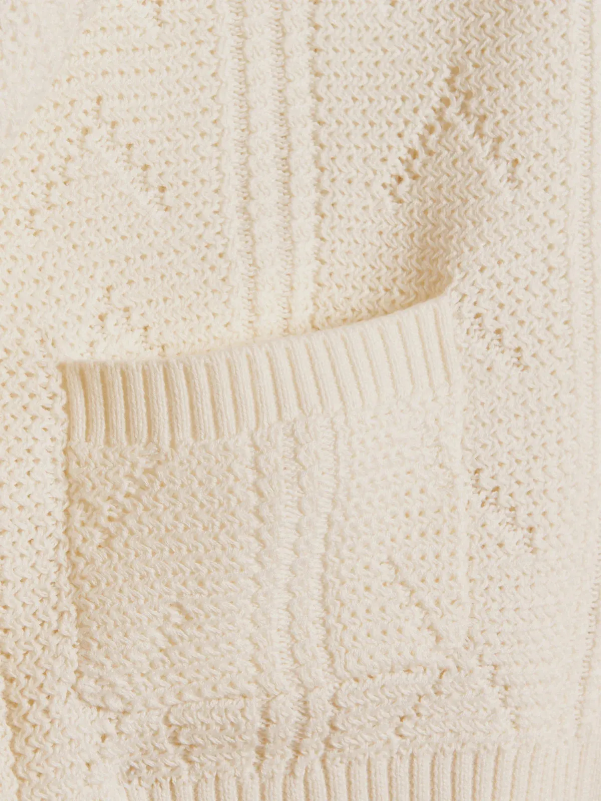 HOLZWEILER SERENA KNIT CARDIGAN WHITE