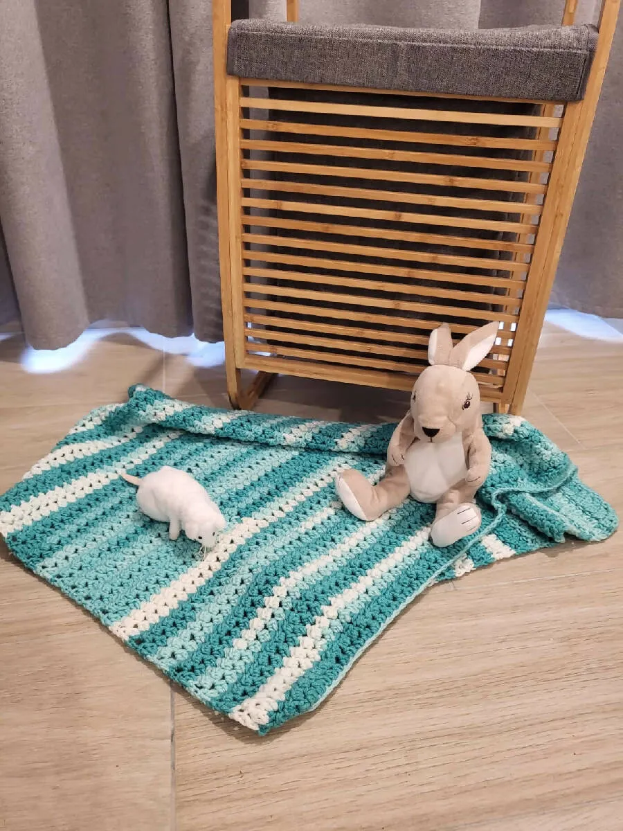 It’s So Yarn Handmade Crochet Baby set