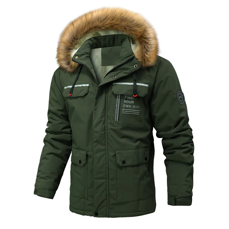 Jack Washington Casual Hooded Parka