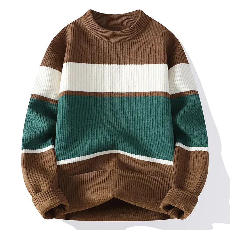 Jules & Jade™ | Men's Thick Knit Casual Jumper