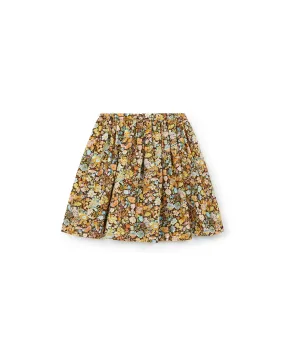 Jupe Made With Liberty Fabric Fille Framboi