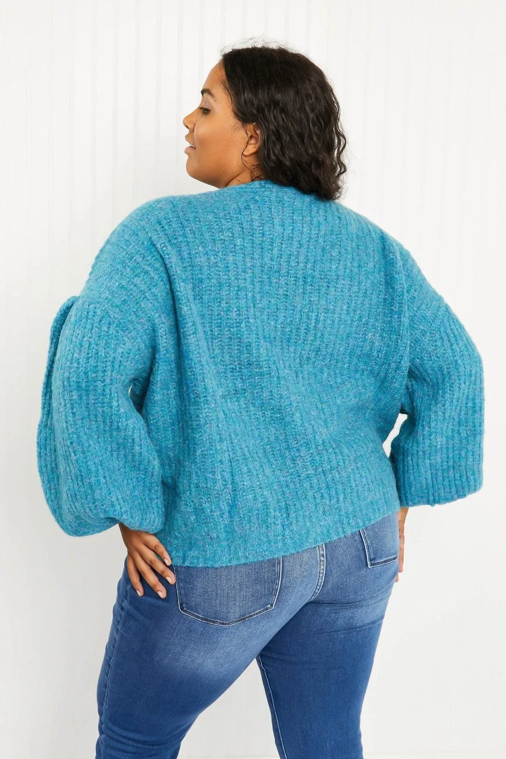 Just a Fling Full Size Button Down Cardigan