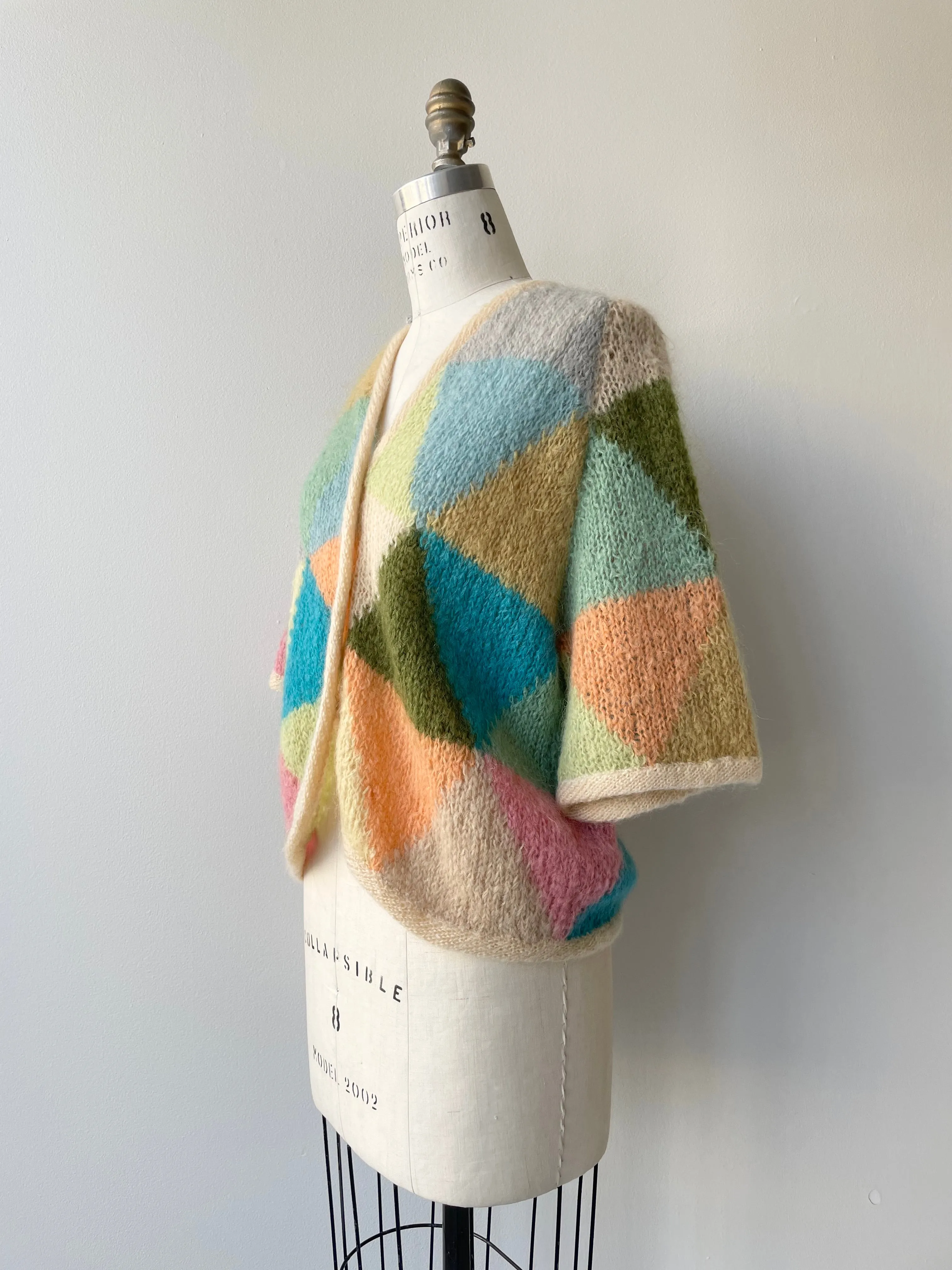 Kaleidoscope Mohair Cardigan