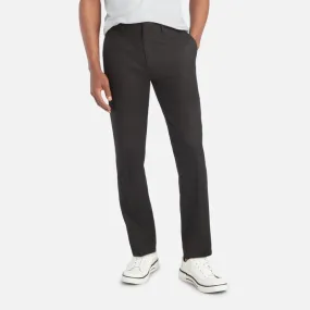 Kenneth Cole Reaction Mens Slim fit Dress Pants 33 / 30 Black Solid Stretch