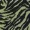 Khaki Animal Print Frill Neck Top