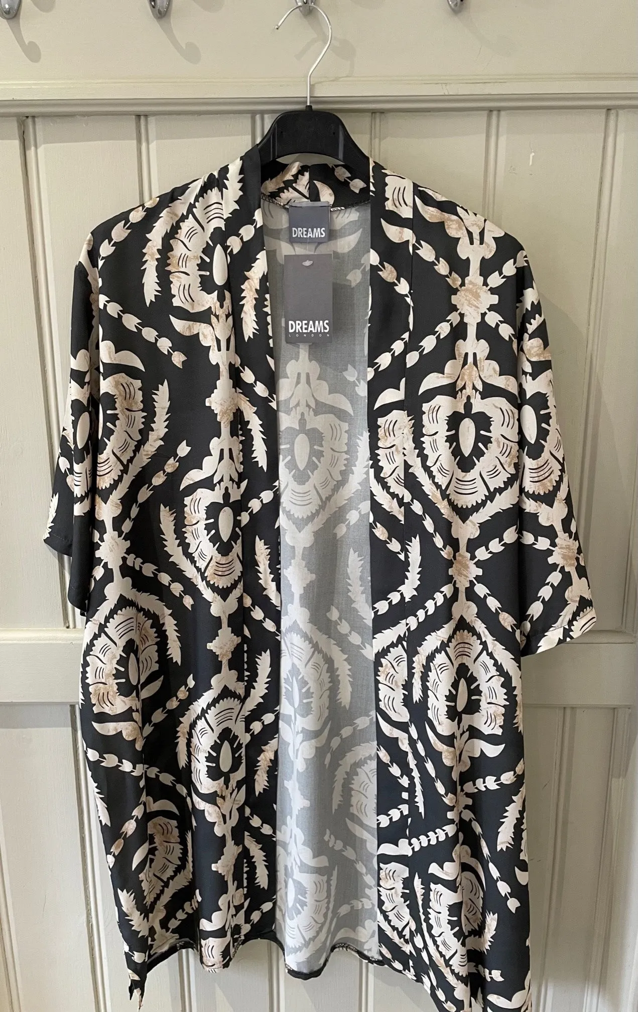 Kimono Jacket in Baroque Print
