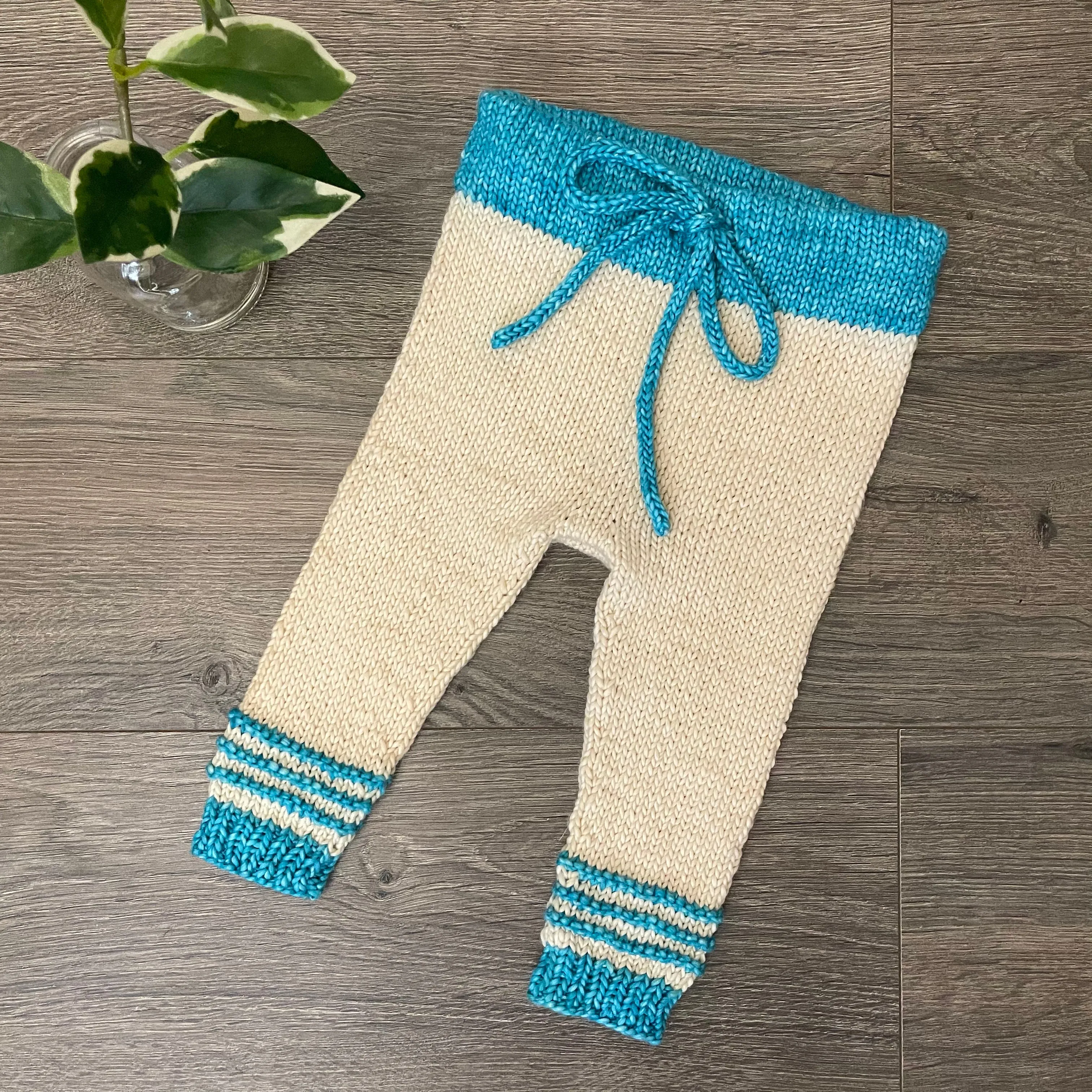 KittyBean Beanut Boca Baby Kit: Pima Cotton DK Yarn | Hand-Dyed Skeins | Layette Knitting