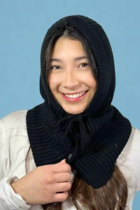 Knit Balaclava - Black