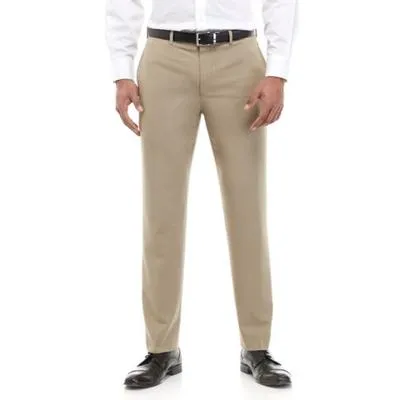 Lauren Ralph Lauren Mens Classic fit Dress Pants 36 / 30 Beige Solid Stretch