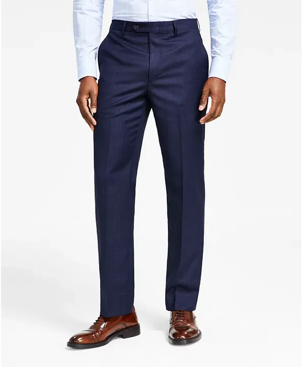 Lauren Ralph Lauren Mens Classic fit Dress Pants 36 / 34 Blue Solid