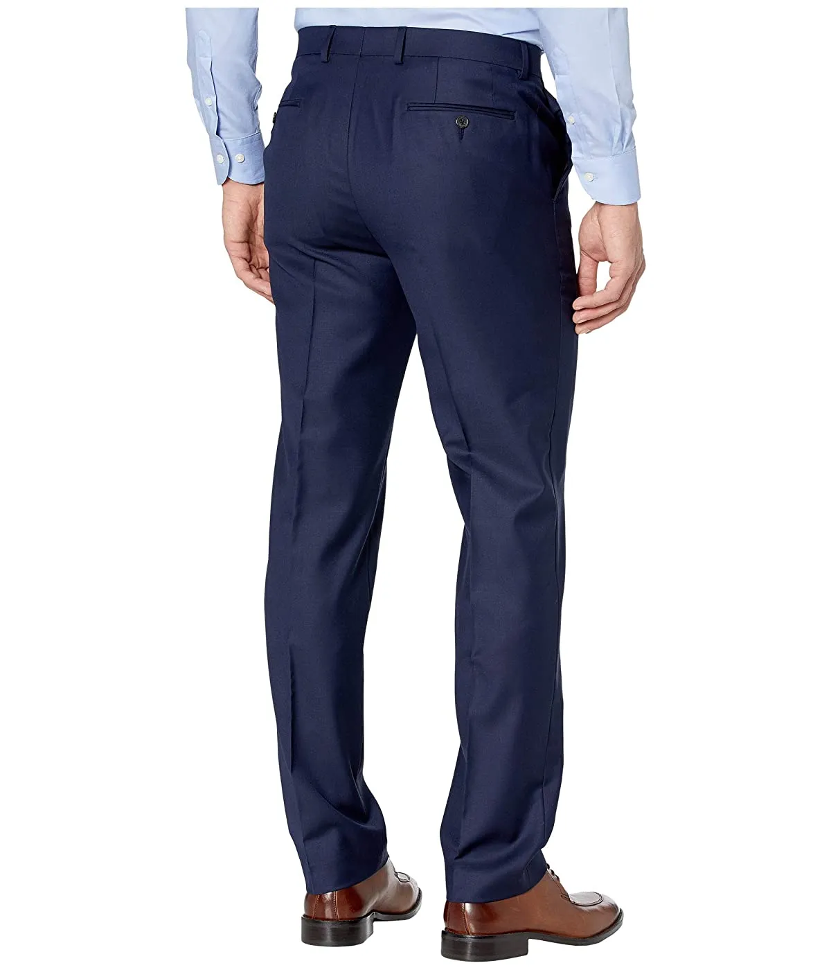 Lauren Ralph Lauren Mens Classic fit Dress Pants 36 / 34 Blue Solid