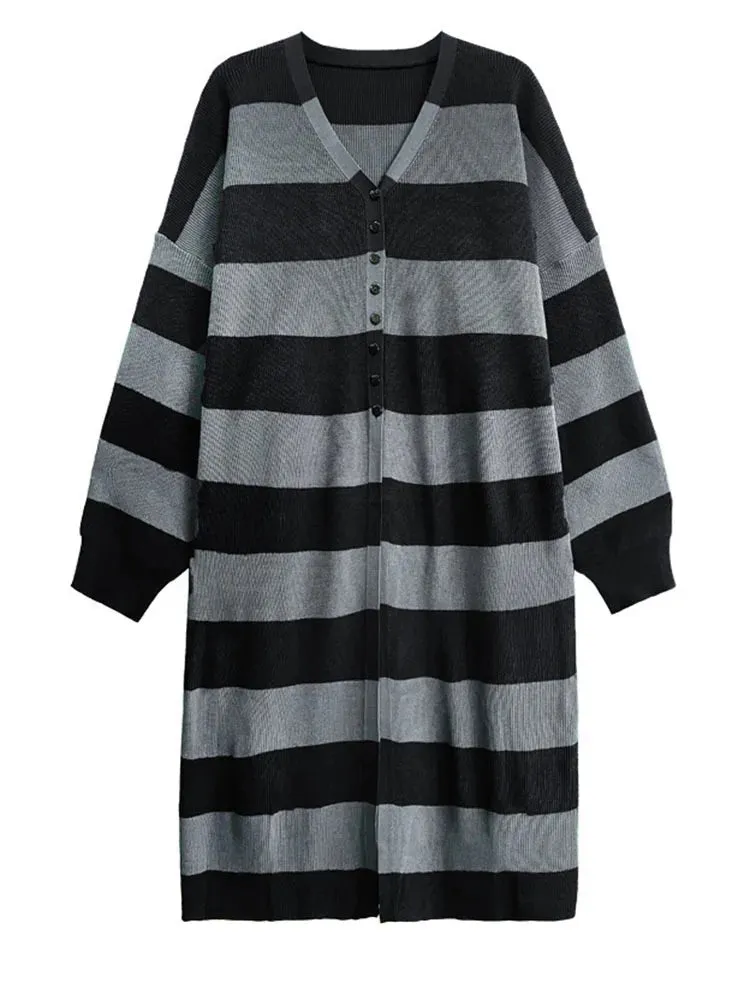 Lite Gothic Style Split Cardigan