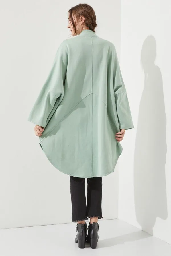 Long Oversized Knit Cardigan