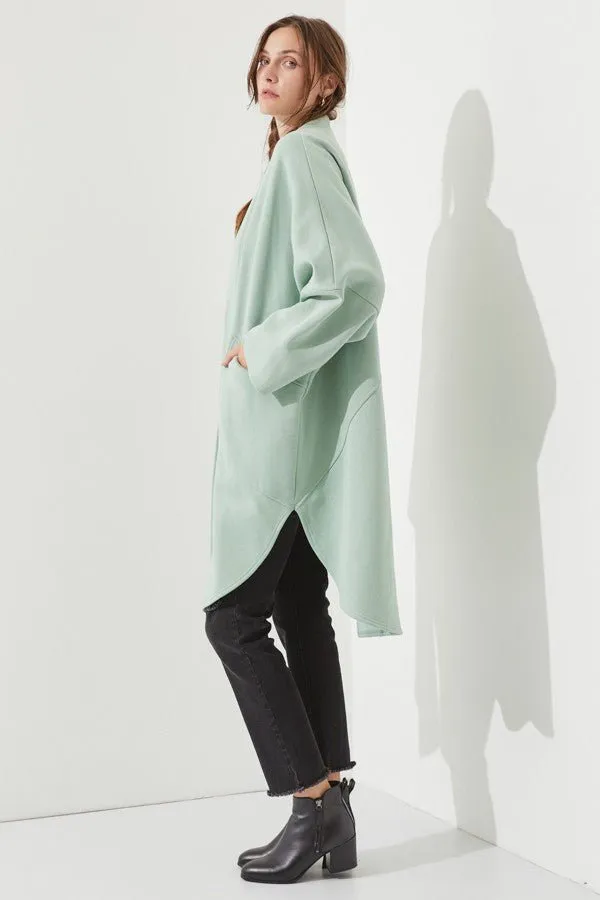 Long Oversized Knit Cardigan