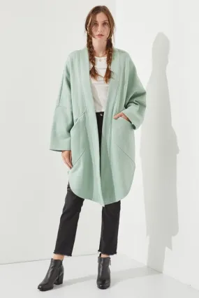 Long Oversized Knit Cardigan