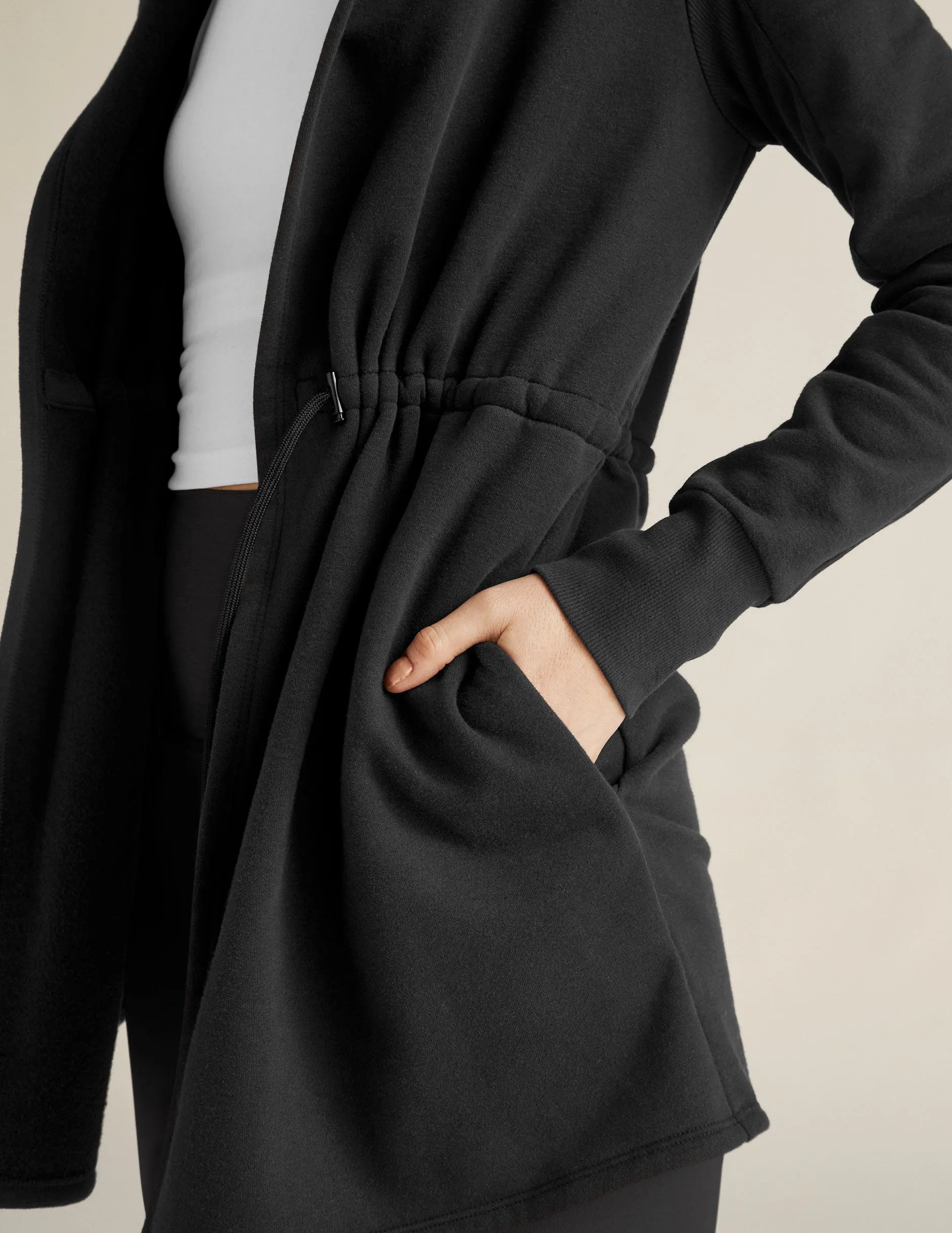 LuxeFleece Hooded Jacket