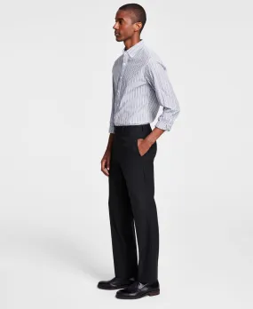 Michael Kors Mens Classic fit Dress Pants 32 / 30 Black Solid