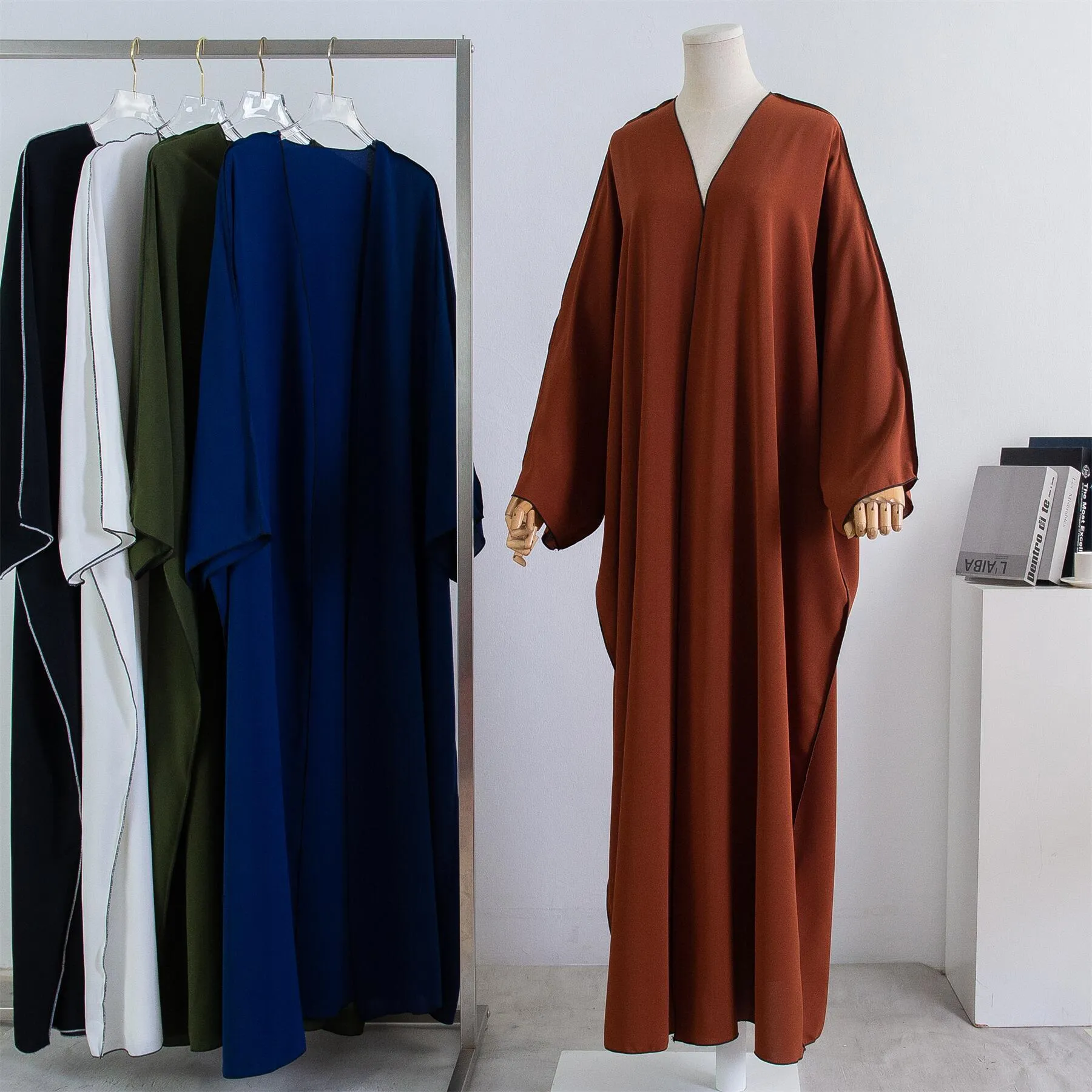 Middle East Arab Women's Clothing Casual Cardigan Plus Size Robe
